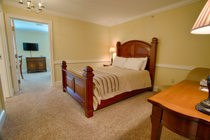 Divided Room, Queen Bed with Queen Sleep Sofa Photo 1